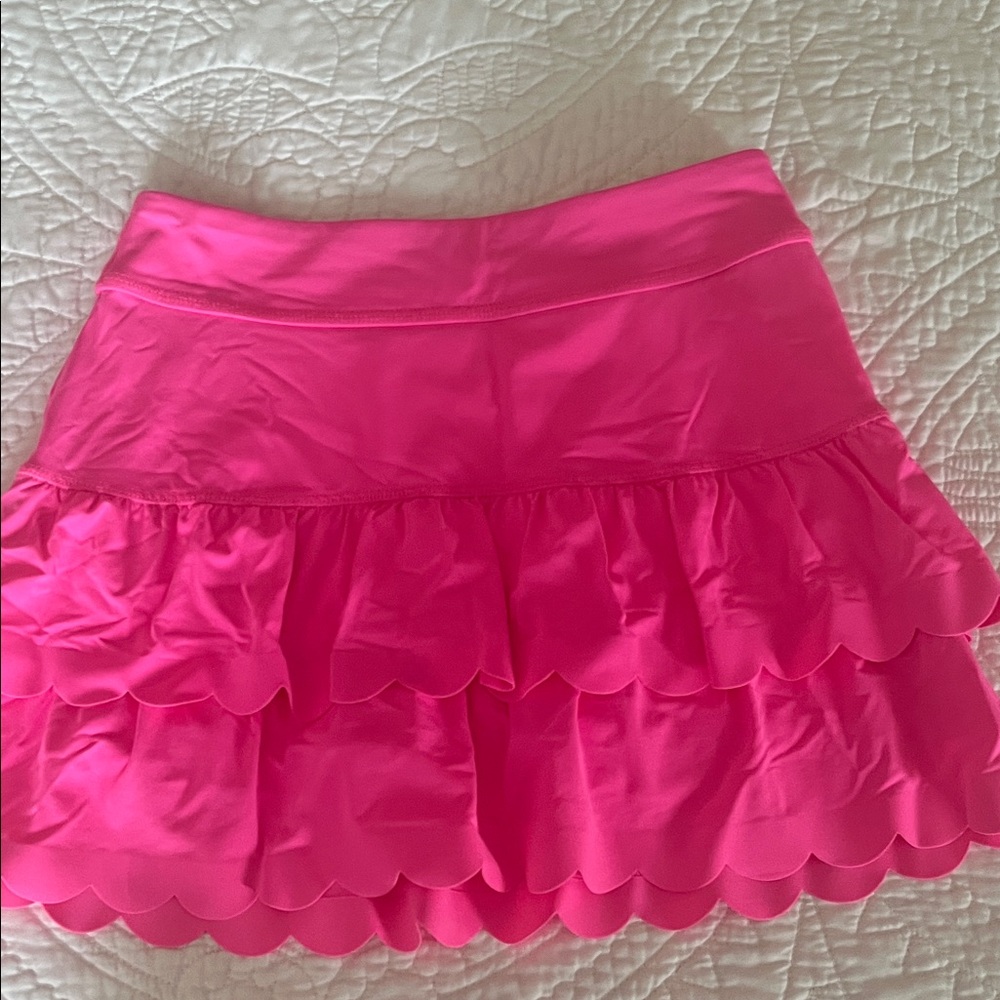 Lilly Pulitzer Bright Pink Luxletic Tennis Skirt